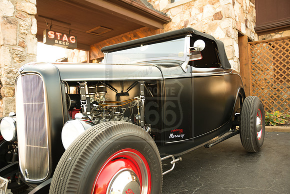 Route 66-  Wallace '32 - Cuba, MO 2016 (c)PicsbyJax #cubafest #route66 #32ford #roadiecar #roadster #vintagecar  #32Ford #getyourpicsonroute66 #picsbyjax #allmyrowdyroadiefriends-9212