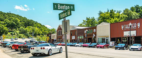 Waynesville_Route 66_Vette Club