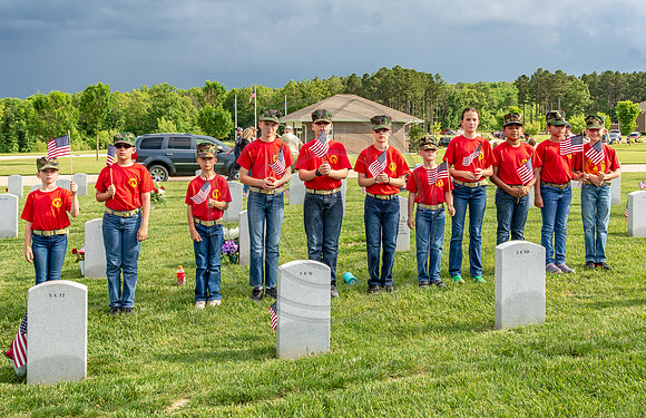 Memorial Day Observance - Flags In © PicsbyJax #respect #honor #remember #memorialday2018 #flagsin #picsbyjax-5882.jpg