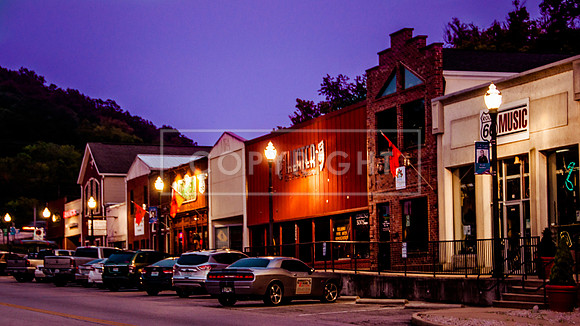 Route 66: Historic Waynesville MO at Dusk -2316.jpg