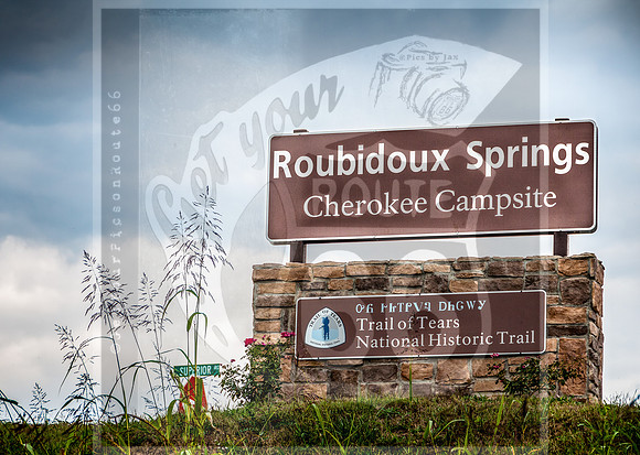 Roubidoux Spring "Cherokee Encampment" on the Trail of Tears in Waynesville, MO on Historic 66-4060-2.jpg