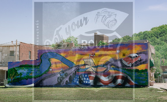Route 66 - High School Student Mural_Waynesville_PicsbyJax-6907