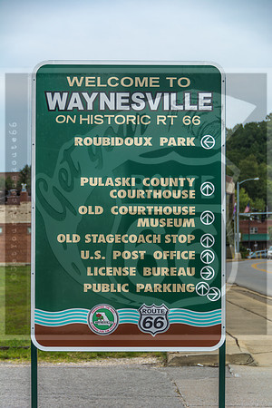 Route 66 - New Signage Waynesville Mo (c)2017PicsbyJaxgetyourpicsonroute66 wayneasvillemo picsbyjax route66-9553-2
