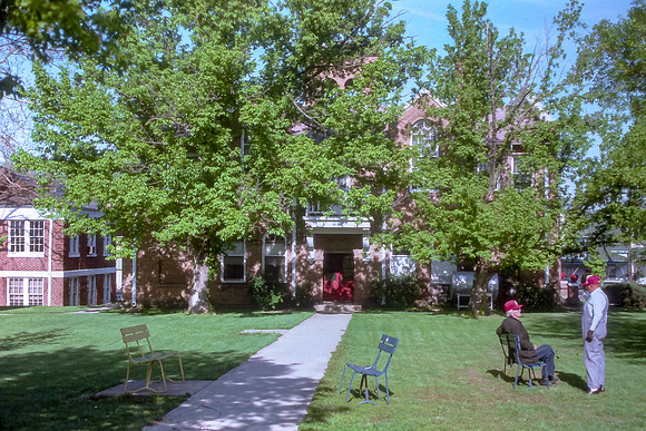 Court Yard with Two Men in Waynesville, MO.jpg