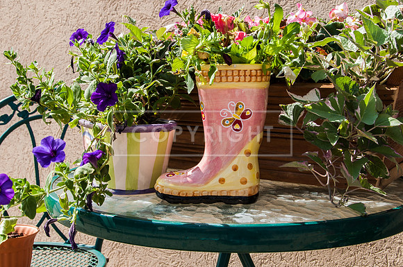 Route 66: Eclectic Originals Flower Display - Waynesville MO -0033.jpg