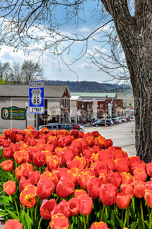 Route 66: Entering downtown (spring version)Waynesville, MO - 0498.jpg