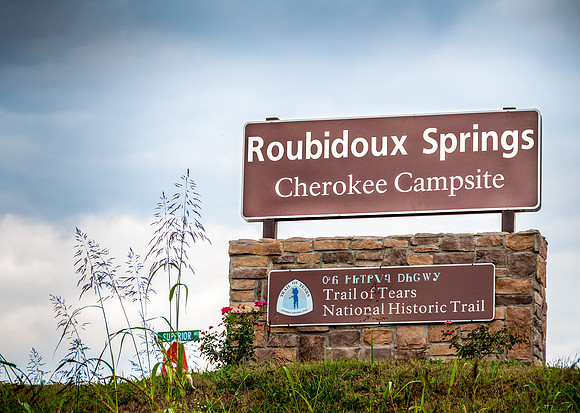 Roubidoux Spring 'Cherokee Encampment' on the Trail of Tears in Waynesville, MO on Historic 66-4060-2.jpg