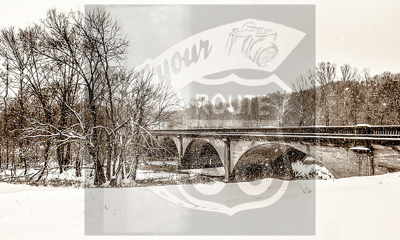 Sepia Roubidoux Bridge picsbyjax snow getyourpicsonroute66 takethepicsyoucantnottake-0113.jpg