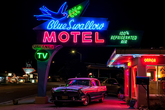 RT 66 Tucumcari, New Mexico_Blue Swallow_JAX0435.jpg
