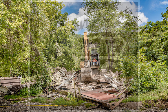 Route 66- Demolition of McKoy's Hotel in Devils Elbow, MO-8413