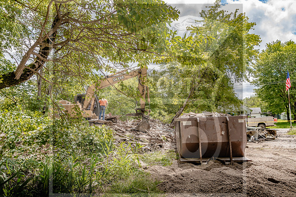 Route 66- Demolition of McKoy's Hotel in Devils Elbow, MO-8434