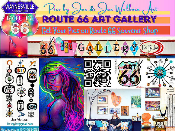 Copy of Route 66 ART GALLERY 24x18