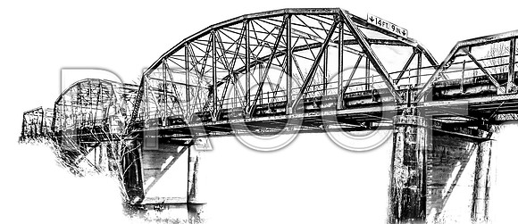 Route 66 Gasconade River Bridge (NHP) -1850-Edit
