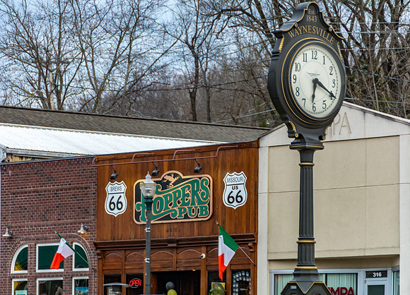 Route 66 Waynesville Clock and Hoppers© PicsbyJax-6799.jpg