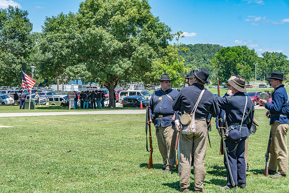 Civil War Re-enactors  during Old Settlers Day © PicsbyJax-5950.jpg