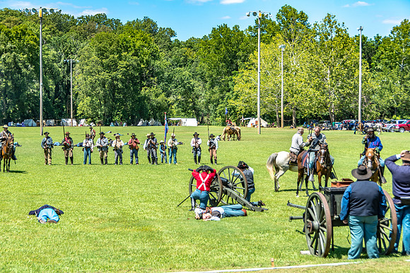 Civil War Re-enactors during Old Settlers Day © PicsbyJax-6212.jpg