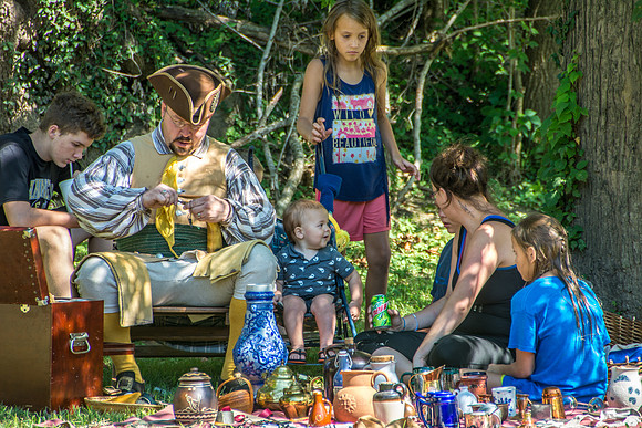 Civil War Re-enactors during Old Settlers Day © PicsbyJax-6257.jpg