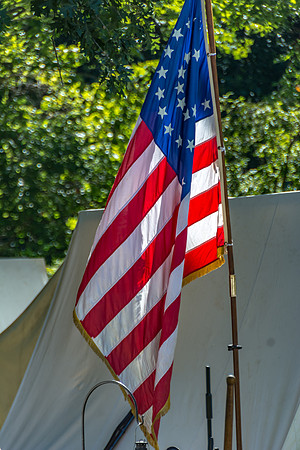 Civil War re-enactors on the banks of the Roubidoux during Old Settlers Day © PicsbyJax-6261.jpg