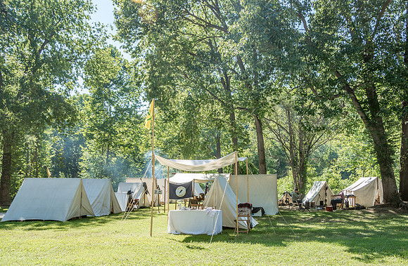 Civil War Re-enactors at the Roubidoux during Old Settlers Day© PicsbyJax-6268.jpg