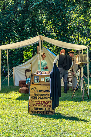 Civil War re-enactors on the banks of the Roubidoux during Old Settlers Day © PicsbyJax-6294.jpg