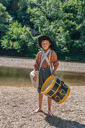 Civil War re-enactors on the banks of the Roubidoux during Old Settlers Day © PicsbyJax-6298.jpg