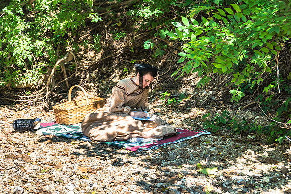 Civil War Re-enactors at the Roubidoux during Old Settlers Day © PicsbyJax-6311.jpg