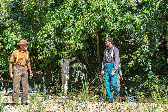 Civil War re-enactors on the banks of the Roubidoux during Old Settlers Day © PicsbyJax-6330.jpg
