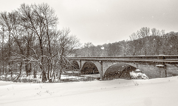 Sepia Roubidoux Bridge picsbyjax snow getyourpicsonroute66 takethepicsyoucantnottake-0113-3.jpg
