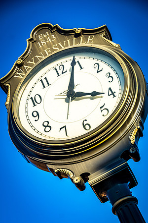 Waynesville Clock (c)2016PicsbyJax-4285-HDR.jpg