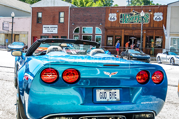 'Vettes on Route 66 © PicsbyJax #corvettes #carshow #car #lakeoftheozarkscorvetteclub #getyourpicsonroute66 #waynesvillemo #picsbyjax #route66-0292.jpg