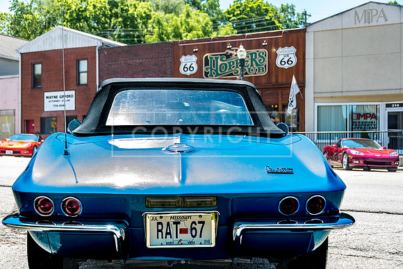 'Vettes on Route 66 © PicsbyJax #corvettes #carshow #car #lakeoftheozarkscorvetteclub #getyourpicsonroute66 #waynesvillemo #picsbyjax #route66-0304.jpg