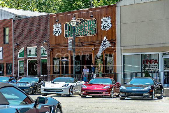 'Vettes on Route 66 © PicsbyJax #corvettes #carshow #car #lakeoftheozarkscorvetteclub #getyourpicsonroute66 #waynesvillemo #picsbyjax #route66-0310.jpg