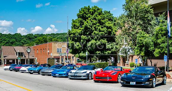 'Vettes on Route 66 © PicsbyJax #corvettes #carshow #car #lakeoftheozarkscorvetteclub #getyourpicsonroute66 #waynesvillemo #picsbyjax #route66-0360.jpg