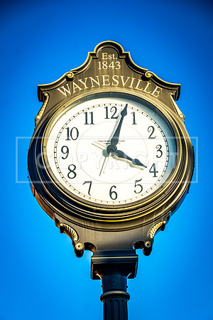 Waynesville Clock (c)2016PicsbyJax-4270-HDR.jpg