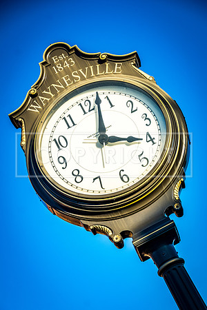 Waynesville Clock (c)2016PicsbyJax-4273-HDR.jpg