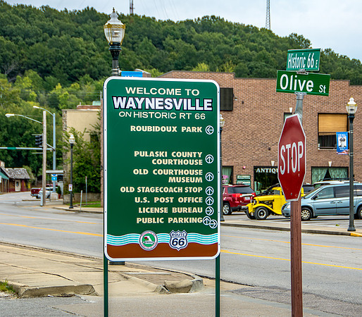 Route 66 - New Signage, Waynesville, Mo (c)2017PicsbyJax#getyourpicsonroute66 #wayneasvillemo #picsbyjax #route66-9551-2.jpg