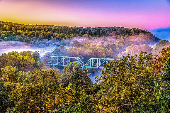 Devils Elbow RR Bridge Sunrise Pink-4124-2.jpg