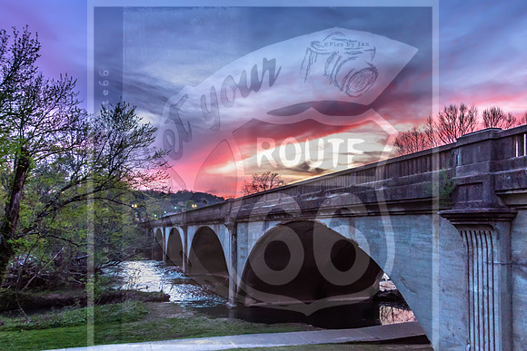 Route 66 Roubidoux Bridge-8448