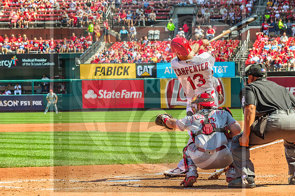 STL Cardinals v Cinncinati Reds @ Busch Stadium in Saint Louis, Missouri (c)2017PicsbyJax #saintlouiscardinals #cardinals #myfirstgame #picsbyjax  MO(c)2017PicsbyJax #history #wrinksmarket #lebanonmo