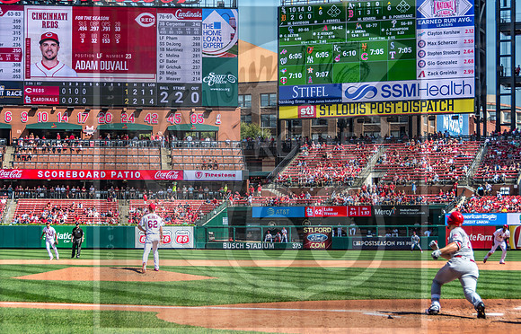 STL Cardinals v Cinncinati Reds @ Busch Stadium in Saint Louis, Missouri (c)2017PicsbyJax #saintlouiscardinals #cardinals #myfirstgame #picsbyjax  MO(c)2017PicsbyJax #history #wrinksmarket #lebanonmo