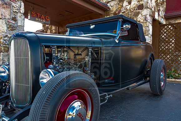Route 66-  Wallace '32 - Cuba, MO 2016 (c)PicsbyJax #cubafest #route66 #32ford #roadiecar #roadster #vintagecar  #32Ford #getyourpicsonroute66 #picsbyjax #allmyrowdyroadiefriends-9206