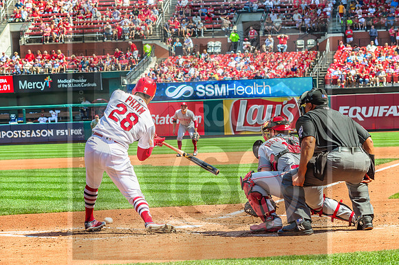 STL Cardinals v Cinncinati Reds @ Busch Stadium in Saint Louis, Missouri (c)2017PicsbyJax #saintlouiscardinals #cardinals #myfirstgame #picsbyjax  MO(c)2017PicsbyJax #history #wrinksmarket #lebanonmo