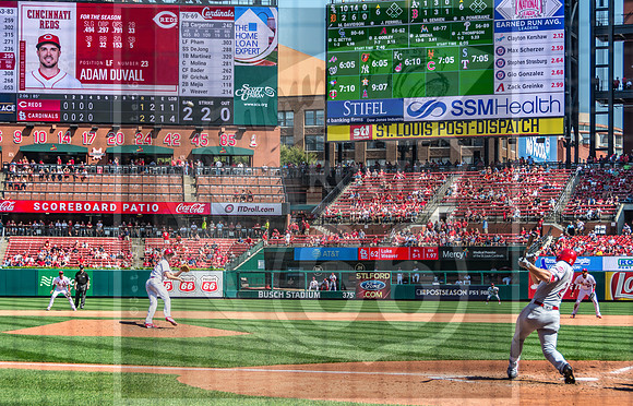 STL Cardinals v Cinncinati Reds @ Busch Stadium in Saint Louis, Missouri (c)2017PicsbyJax #saintlouiscardinals #cardinals #myfirstgame #picsbyjax  MO(c)2017PicsbyJax #history #wrinksmarket #lebanonmo