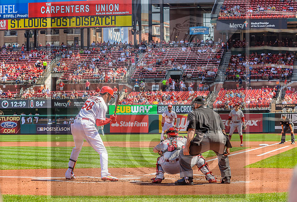 STL Cardinals v Cinncinati Reds @ Busch Stadium in Saint Louis, Missouri (c)2017PicsbyJax #saintlouiscardinals #cardinals #myfirstgame #picsbyjax  MO(c)2017PicsbyJax #history #wrinksmarket #lebanonmo