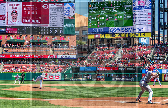STL Cardinals v Cinncinati Reds @ Busch Stadium in Saint Louis, Missouri (c)2017PicsbyJax #saintlouiscardinals #cardinals #myfirstgame #picsbyjax  MO(c)2017PicsbyJax #history #wrinksmarket #lebanonmo