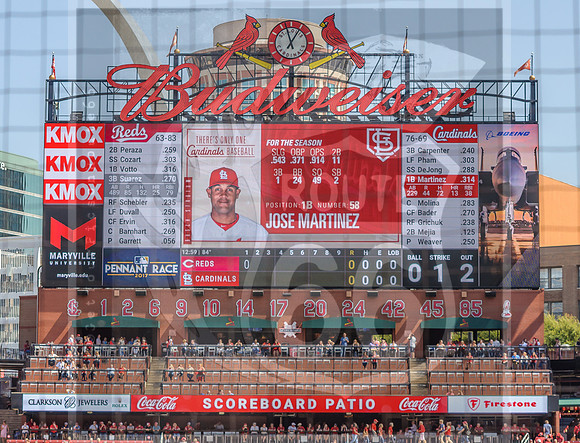 STL Cardinals v Cinncinati Reds @ Busch Stadium in Saint Louis, Missouri (c)2017PicsbyJax #saintlouiscardinals #cardinals #myfirstgame #picsbyjax  MO(c)2017PicsbyJax #history #wrinksmarket #lebanonmo