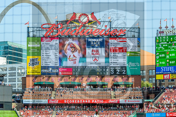 STL Cardinals v Cinncinati Reds @ Busch Stadium in Saint Louis, Missouri (c)2017PicsbyJax #saintlouiscardinals #cardinals #myfirstgame #picsbyjax  MO(c)2017PicsbyJax #history #wrinksmarket #lebanonmo