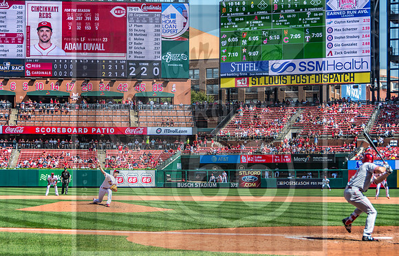 STL Cardinals v Cinncinati Reds @ Busch Stadium in Saint Louis, Missouri (c)2017PicsbyJax #saintlouiscardinals #cardinals #myfirstgame #picsbyjax  MO(c)2017PicsbyJax #history #wrinksmarket #lebanonmo